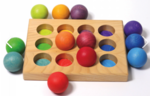 Grimms Set Balls & sorting Board 